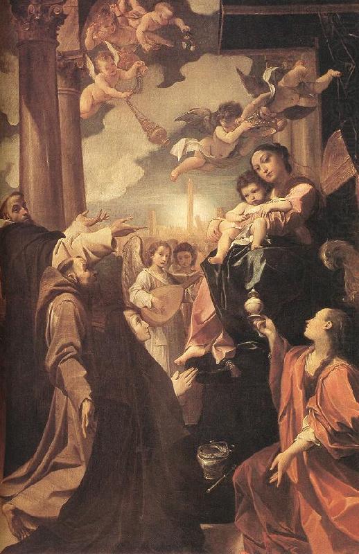 Bargellini Madonna sf, CARRACCI, Lodovico